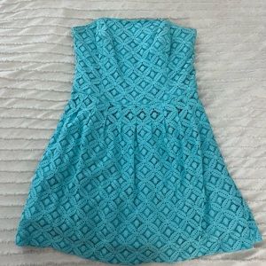 Lilly Pulitzer strapless dress